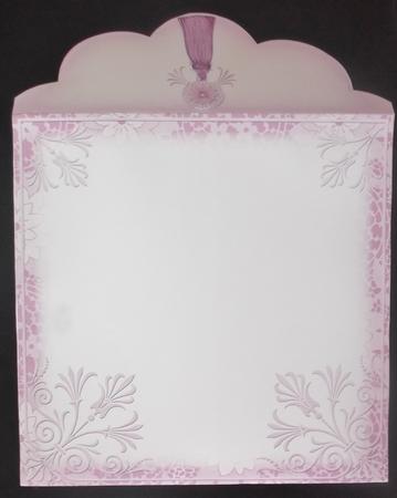 Lilac Ornate 7x7inch Easy Assemble Envelope Mini Kit by Suzi Cooper