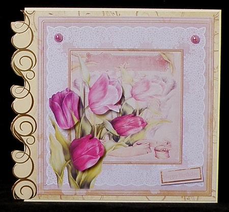 Spring Tulip 8x8 Approx Mini Kit by Suzi Cooper