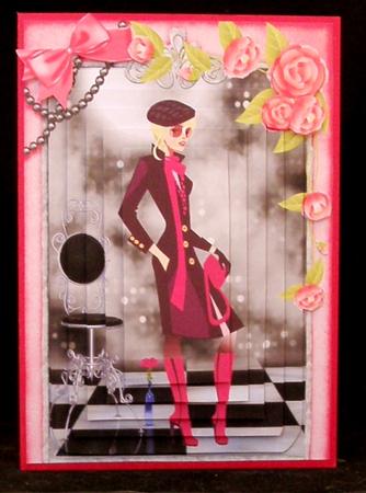 Fashionista! in Black and Red Pyramid Mini Kit by Suzi Cooper