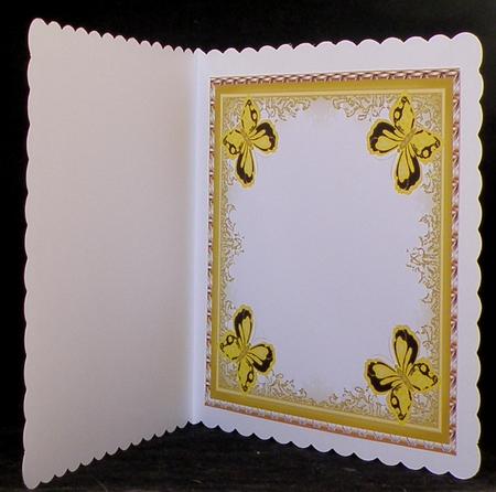 Butterflies Large Blank Square Insert 5 by Suzi Cooper