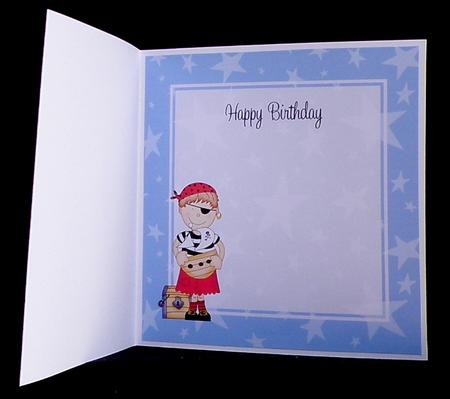 Pirate Joze 8 x 8 Insert Panel by Suzi Cooper