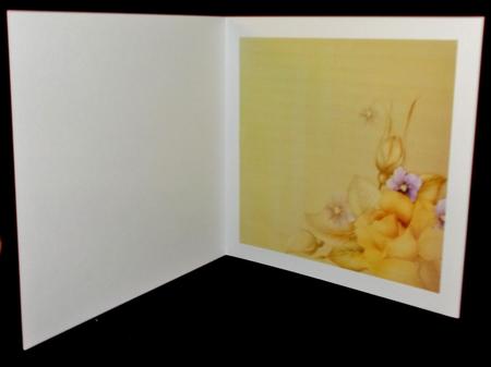 Yellow Rose Insert by Suzi Cooper