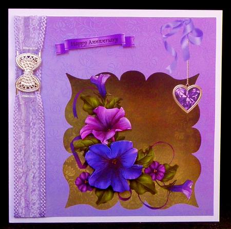 Petunias Topper by Suzi Cooper