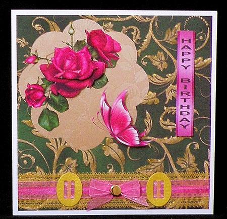 Celebration Red Rose Topper by Suzi Cooper