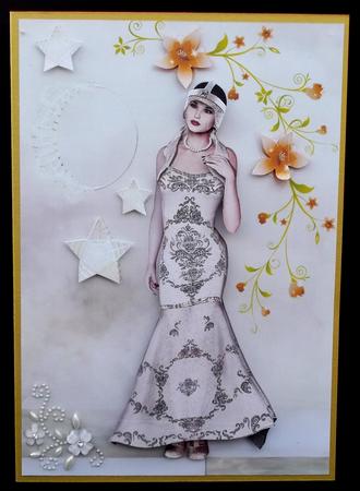 Art Deco Egyptian Starshine by Suzi Cooper