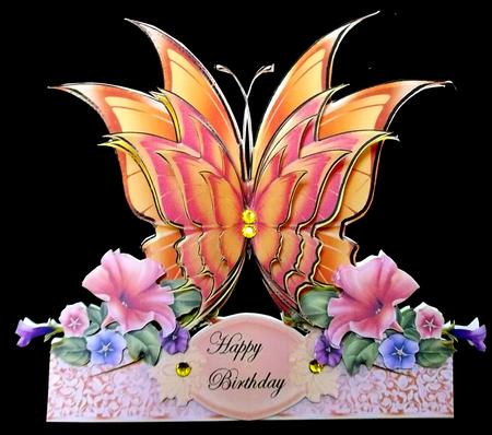 Butterfly Layered Card Mini Kit 4 by Suzi Cooper