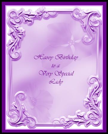 Lavender Purple Insert by Suzi Cooper