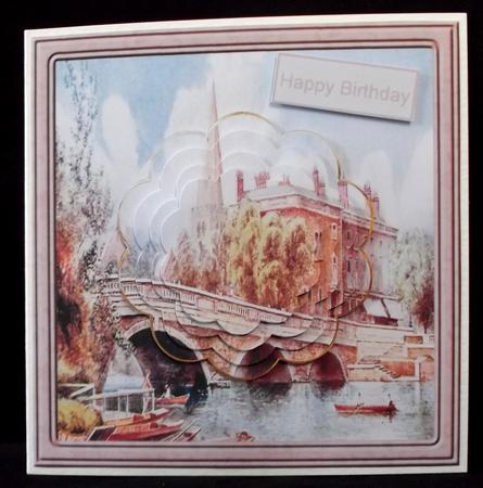 Church Steeple Card with Petal Stackers by Suzi Cooper
