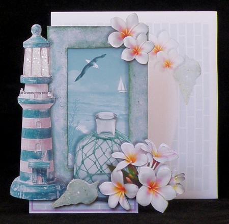 Flowers & Things Shaped Card Kit - Sea Shanty by Suzi Cooper