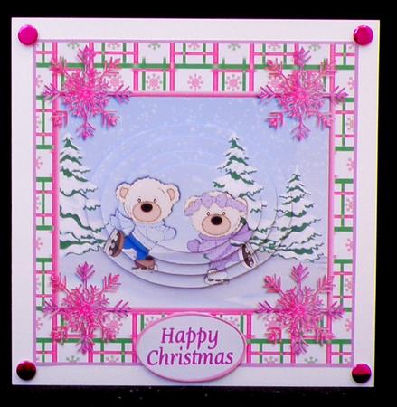 Ice Skating in the Snow by Suzi Cooper