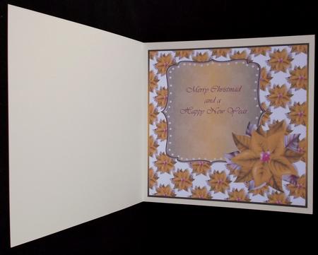 Poinsettia Insert 3 by Suzi Cooper