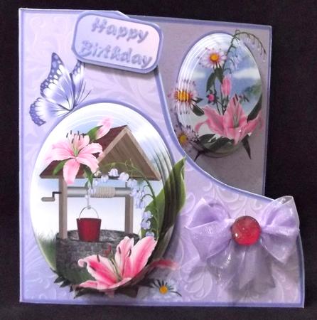 The Wishing Well Double Pyramid Card Mini Kir by Suzi Cooper