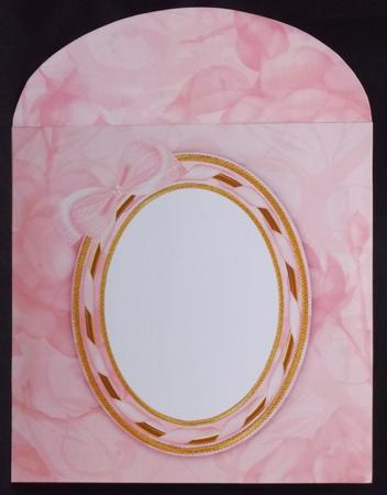 Pink Roses2 8in Envelope Mini Kit by Suzi Cooper