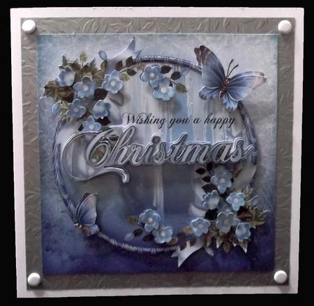 Crystal Ice Christmas Floral Cameo Mini Kit by Suzi Cooper