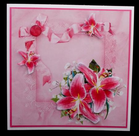 8x8 the Luscious Lilies by Suzi Cooper