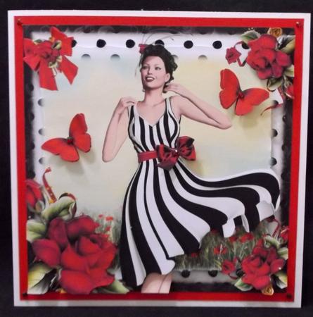 A Beautiful Day Card Front Kit by Suzi Cooper
