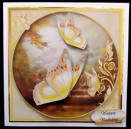 Shimmering Sunset Butterflies Mini Kit by Suzi Cooper