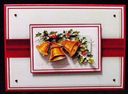 Bells & Holly Quick Card by Suzi Cooper