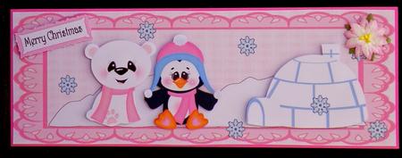 Penguin & Polar Bear Girl Dl by Suzi Cooper