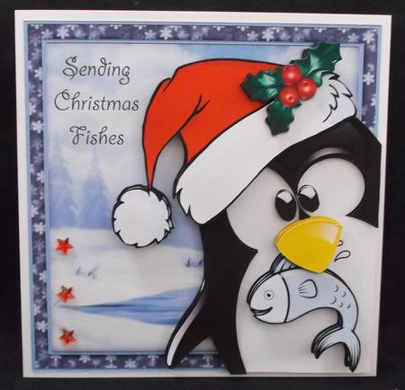 Sending Christmas Fishes by Suzi Cooper