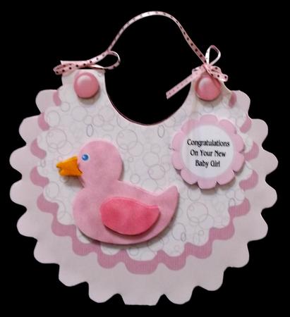 Baby Girl Bib by Suzi Cooper