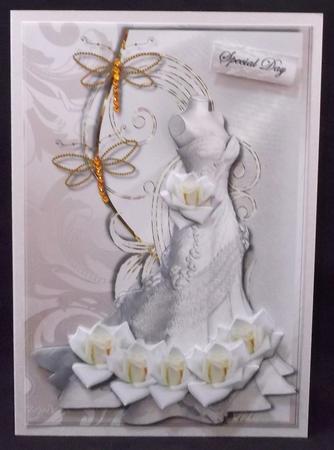 Gorgeous Wedding Dress & Roses 3 by Suzi Cooper