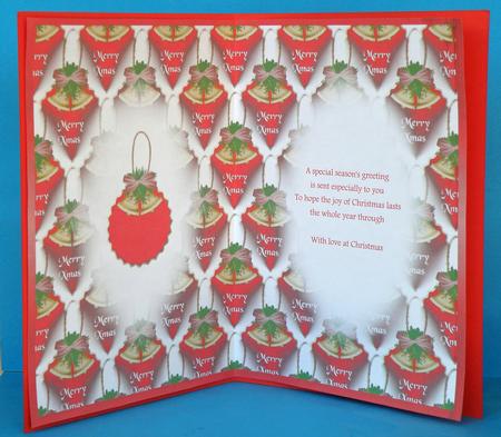 Merry Xmas Bells Insert by Suzi Cooper