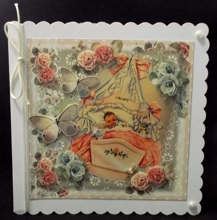 Beautiful Vintage Style Baby Girl Topper by Suzi Cooper