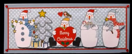 Snowmen Large Dl 2 by Suzi Cooper