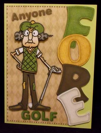 Gus Has Gone Over the Edge for Golf by Suzi Cooper