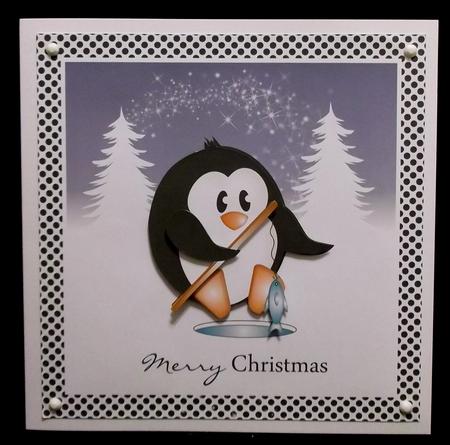 Fishing Penguin by Suzi Cooper