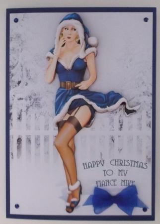 1950's Eva Grace Winter Wonderland (blue/blonde) by Suzi Cooper