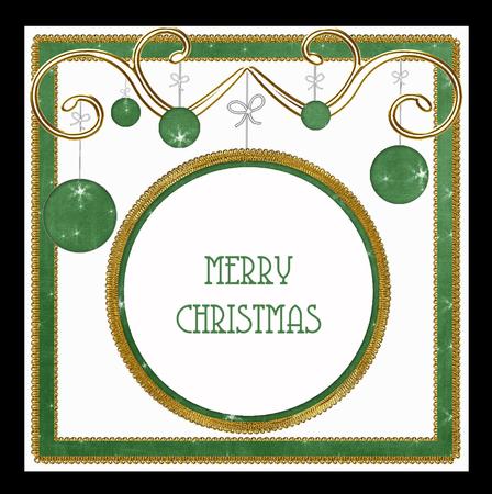 Dgreen Star Twinkles Christmas Bauble 8in Insert Panel by Suzi Cooper