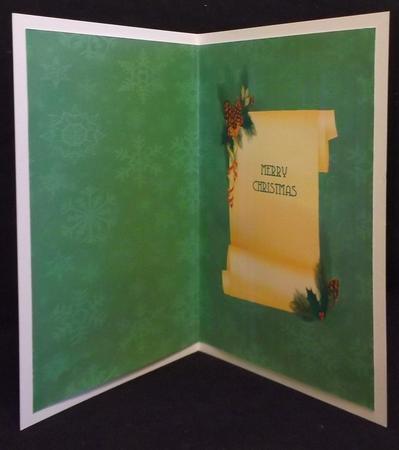 Family Christmas Insert by Suzi Cooper