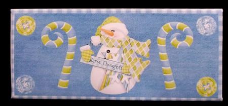 Snow Folks Money Holder Wallet by Suzi Cooper