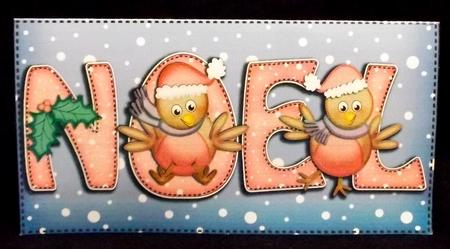Xmas Noel Robins Money or Gift Wallet and Card by Suzi Cooper