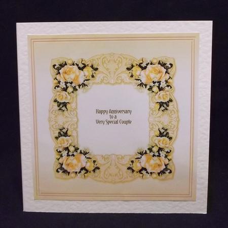 Cream Roses Matching 8in x 8in Insert Plate by Suzi Cooper