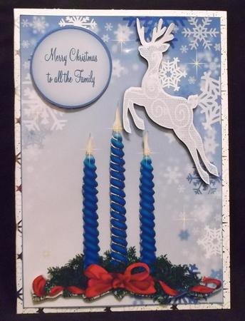 Candles and Lace Reindeer by Suzi Cooper