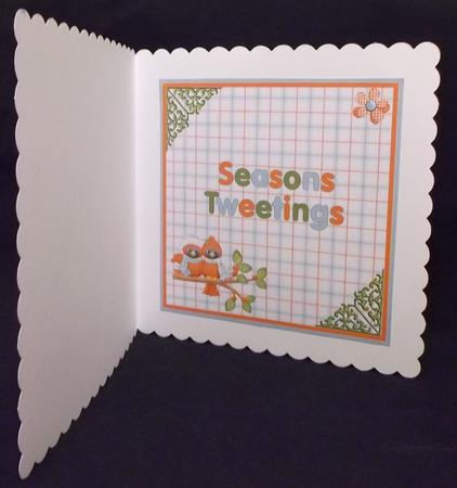 Seasons Tweetings Insert by Suzi Cooper