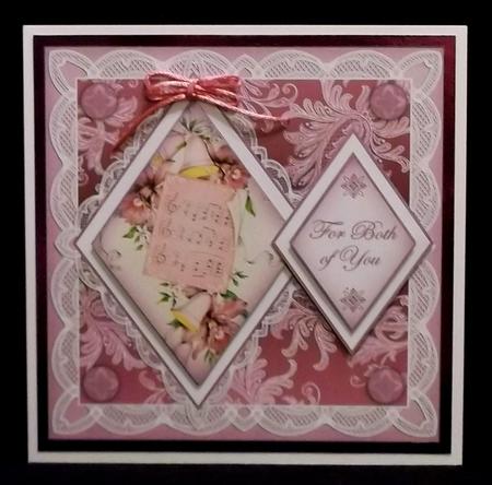 Lilac Music Both of You 7in Double Diamond Topper by Suzi Cooper