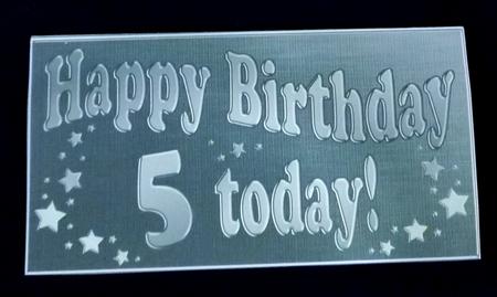 5th Birthday Metallic Age Money or Gift Wallet and Card by Suzi Cooper