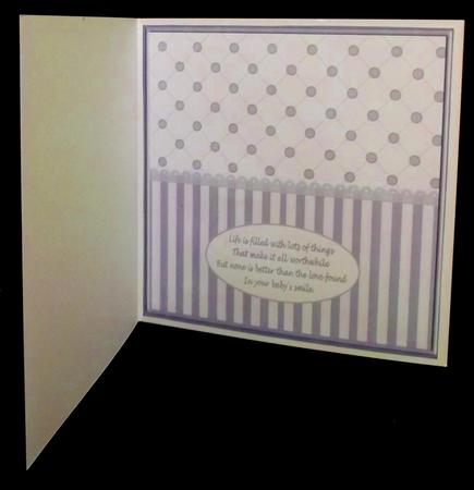 Baby Blue Insert by Suzi Cooper