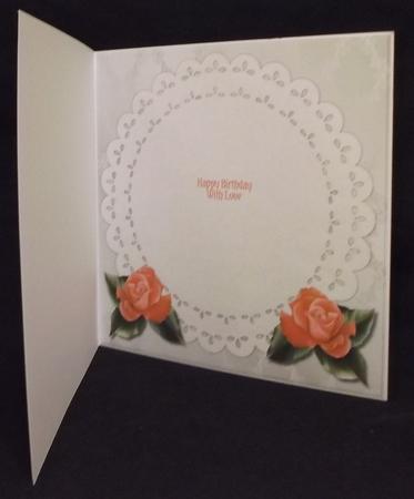 Insert Bouquet of Roses by Suzi Cooper