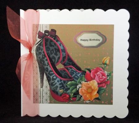 Shoe and Roses by Suzi Cooper
