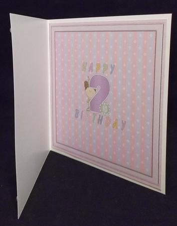 Happy 2nd Birthday Insert to Match Cup600543_719 by Suzi Cooper