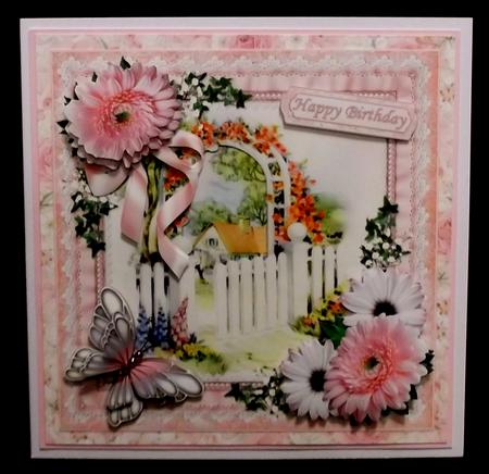 8x8 Cottage Garden Gate Mini Kit by Suzi Cooper