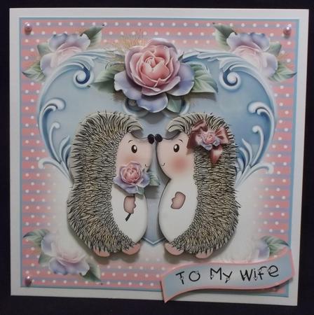 Mr & Mrs Hedgy Mini Kit by Suzi Cooper
