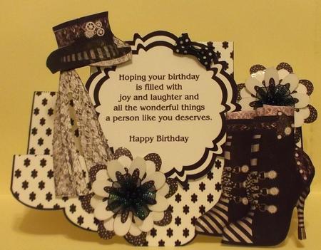 Monochrome Stepper Card Kit by Suzi Cooper