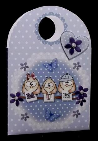 Mum Owls Large Gift Bag by Suzi Cooper
