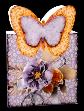 Butterfly - Shape Pinchbag 124 by Suzi Cooper